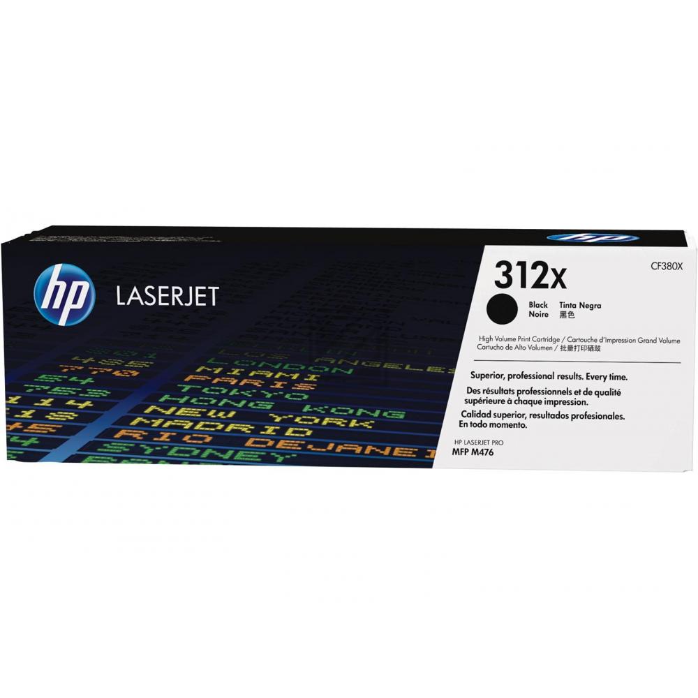 Original HP CF380X / 312X Toner Schwarz