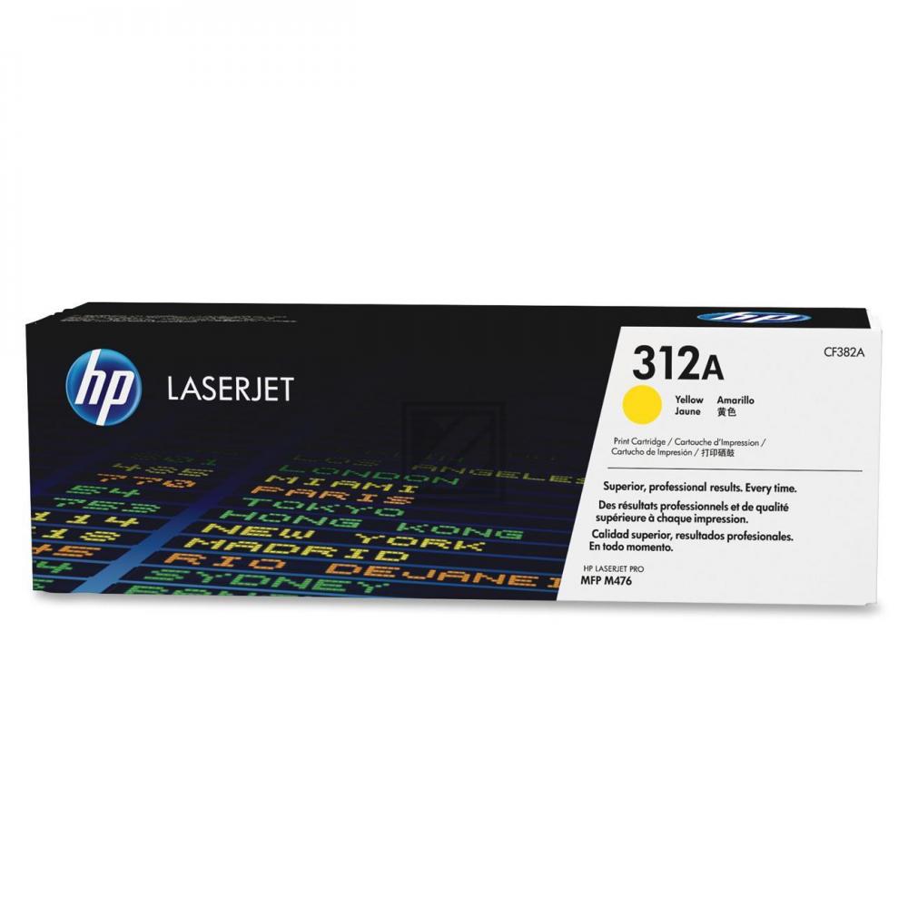 Original HP CF382A / 312A Toner Gelb