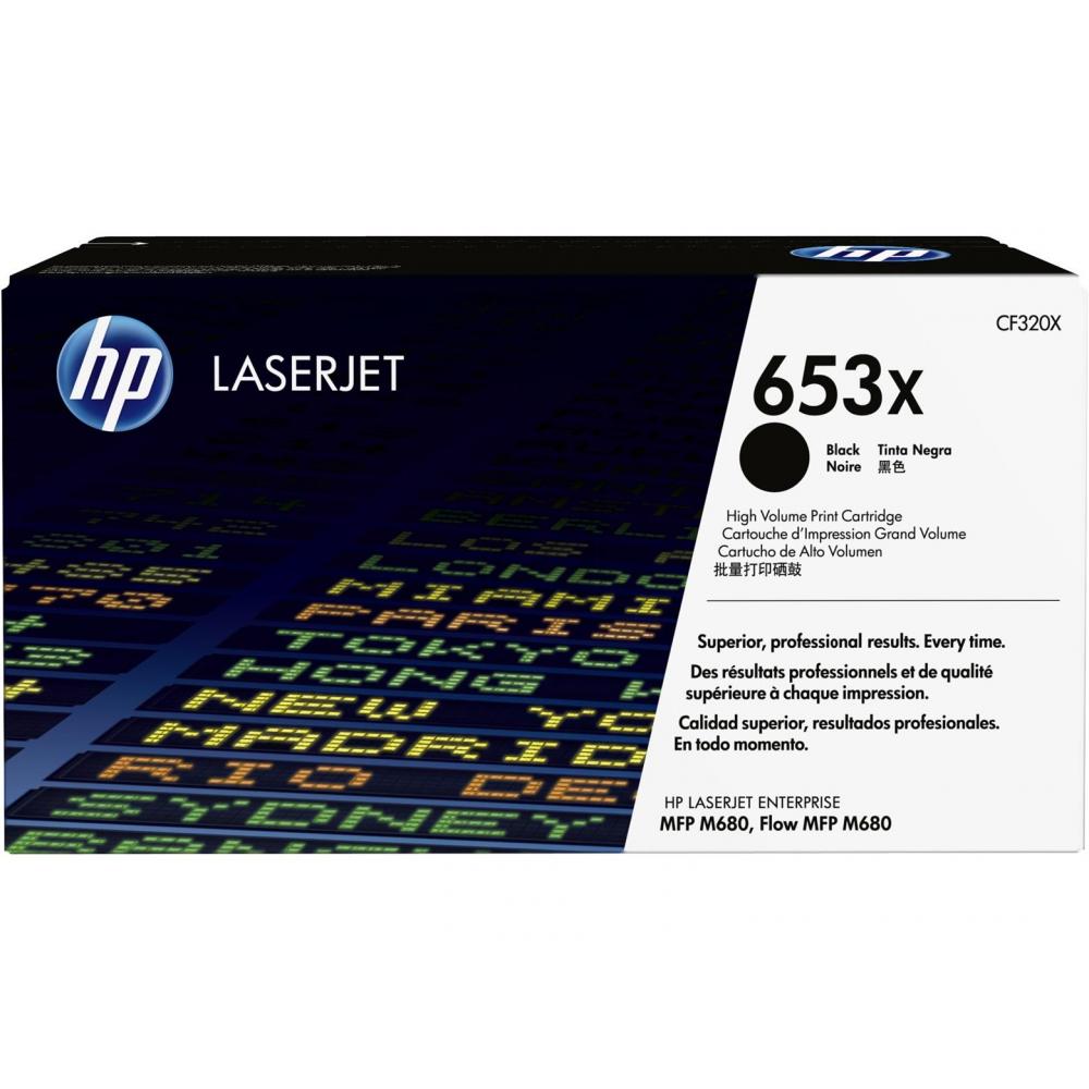Original HP CF320X / 653X Toner Schwarz