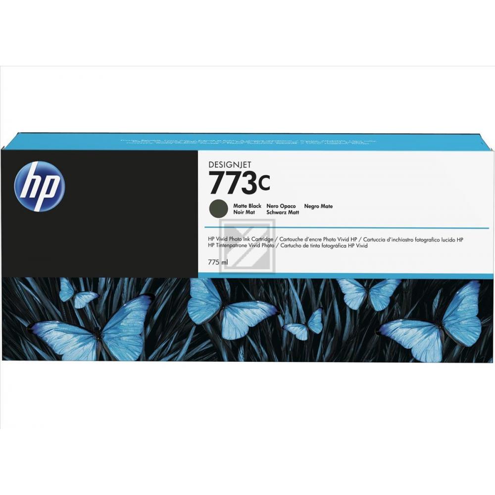 Original HP C1Q37A / 773C Tinte schwarz matt