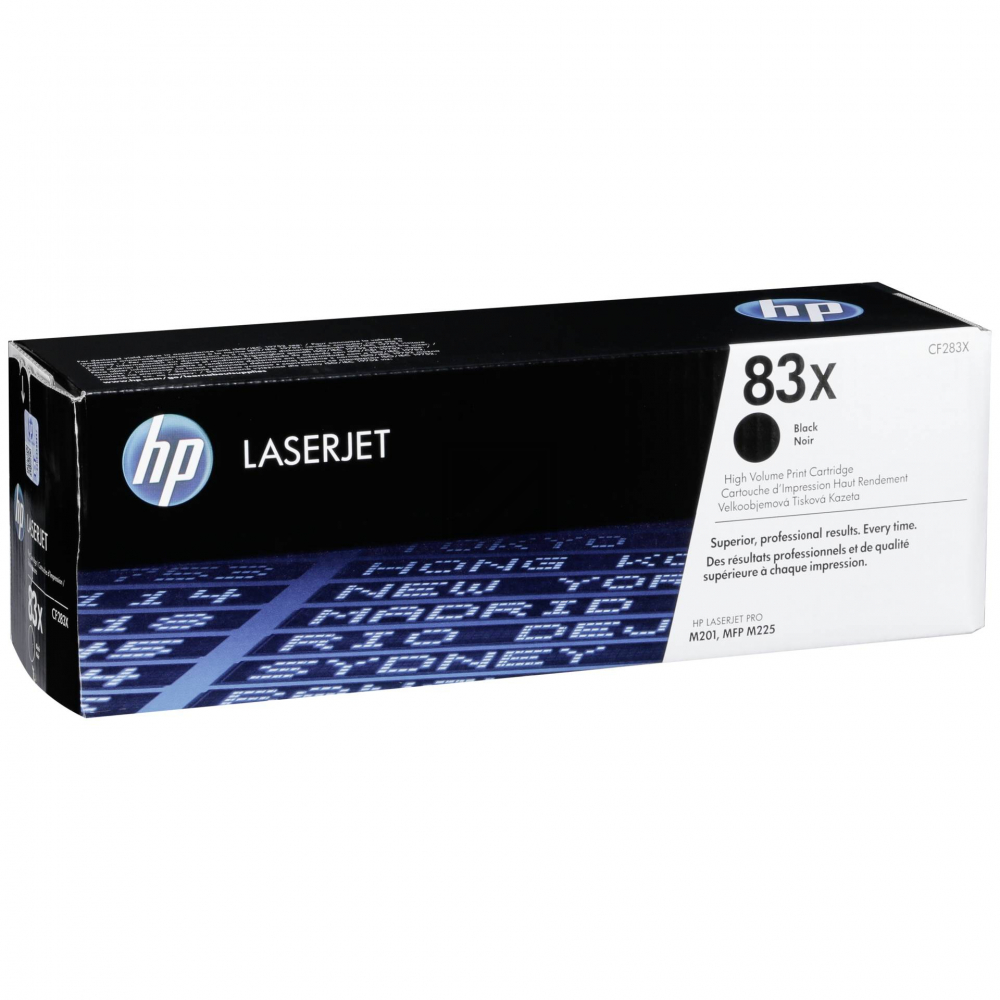 HP Toner-Kartusche schwarz HC (CF283X, 83X)