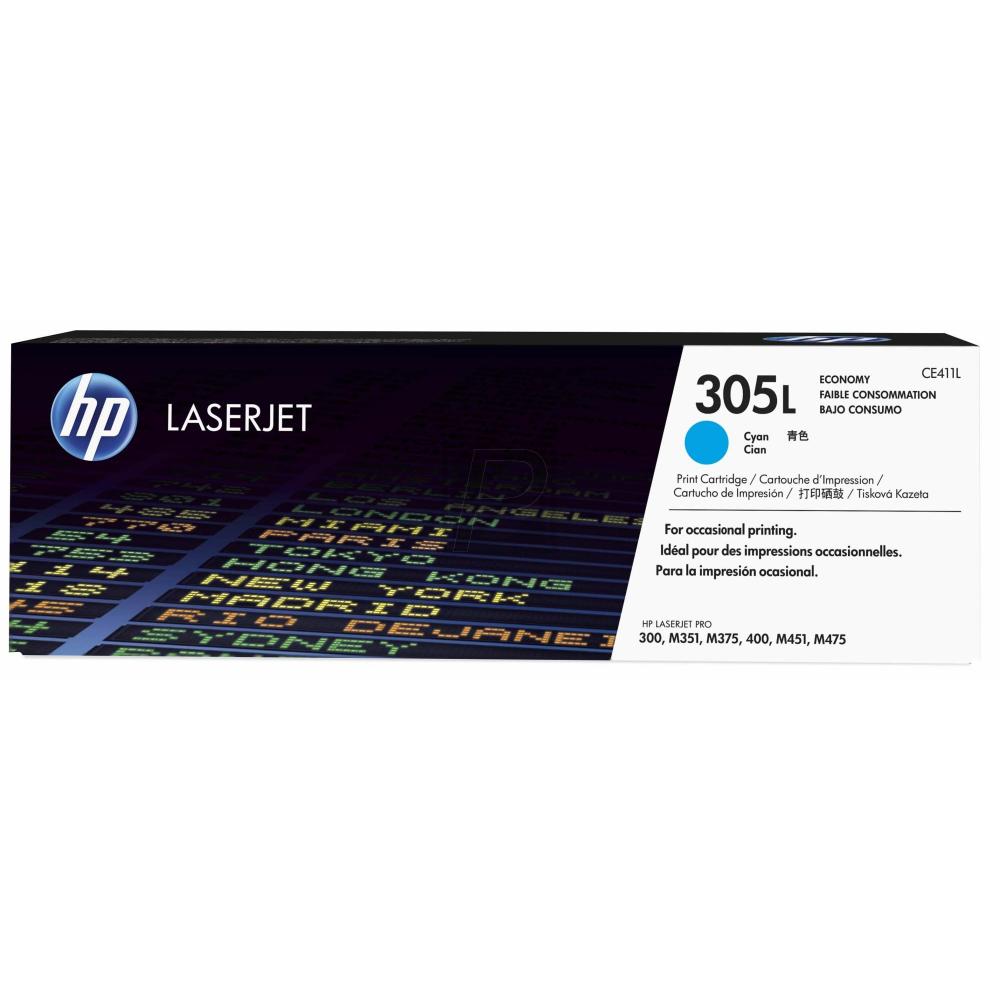 Original HP CE411L / 305L Toner Cyan