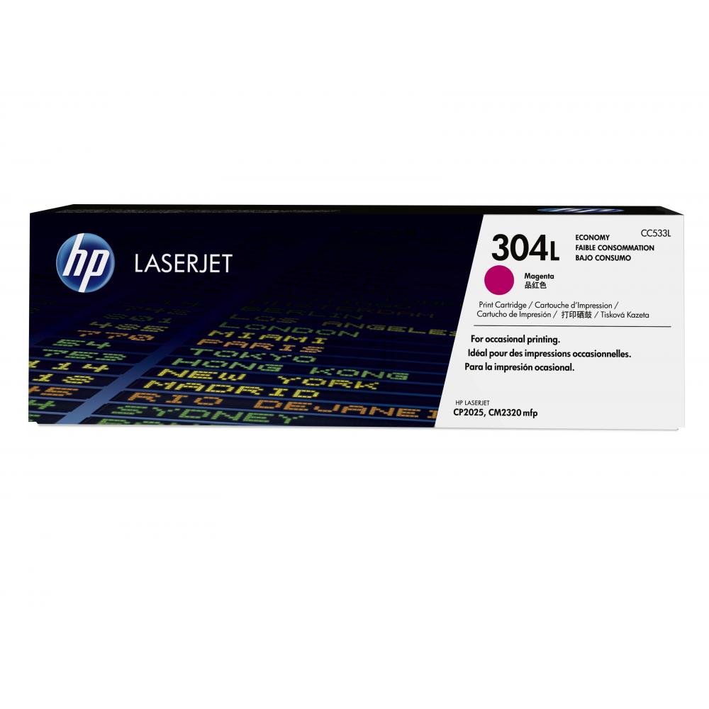 Original HP CC533L / 304L Toner Magenta