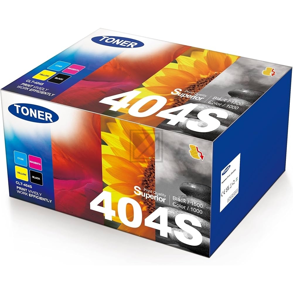 Samsung Toner-Kit gelb, magenta, schwarz, cyan (CLT-P404C, P404)