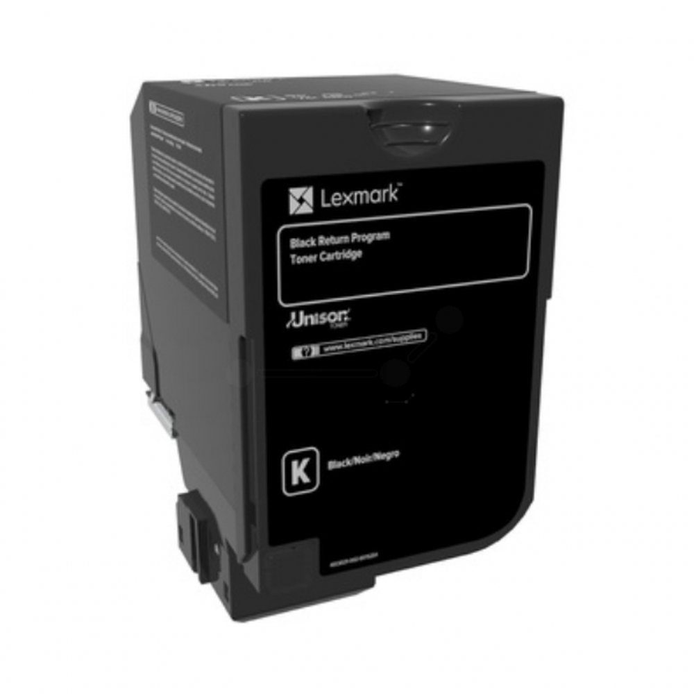 Original Lexmark 74C2SK0 Toner Schwarz