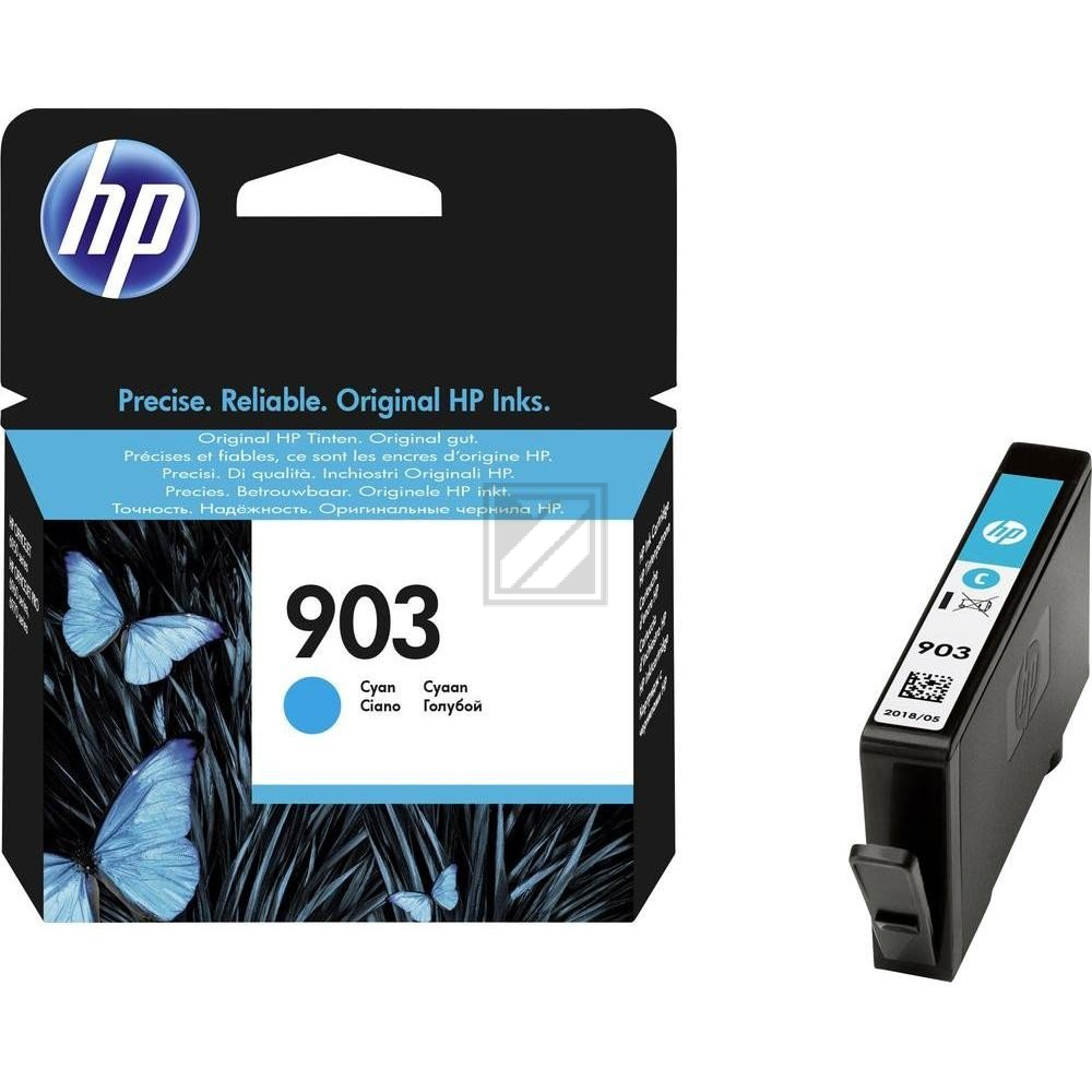 Original HP T6L87AE / 903 Tinte Cyan