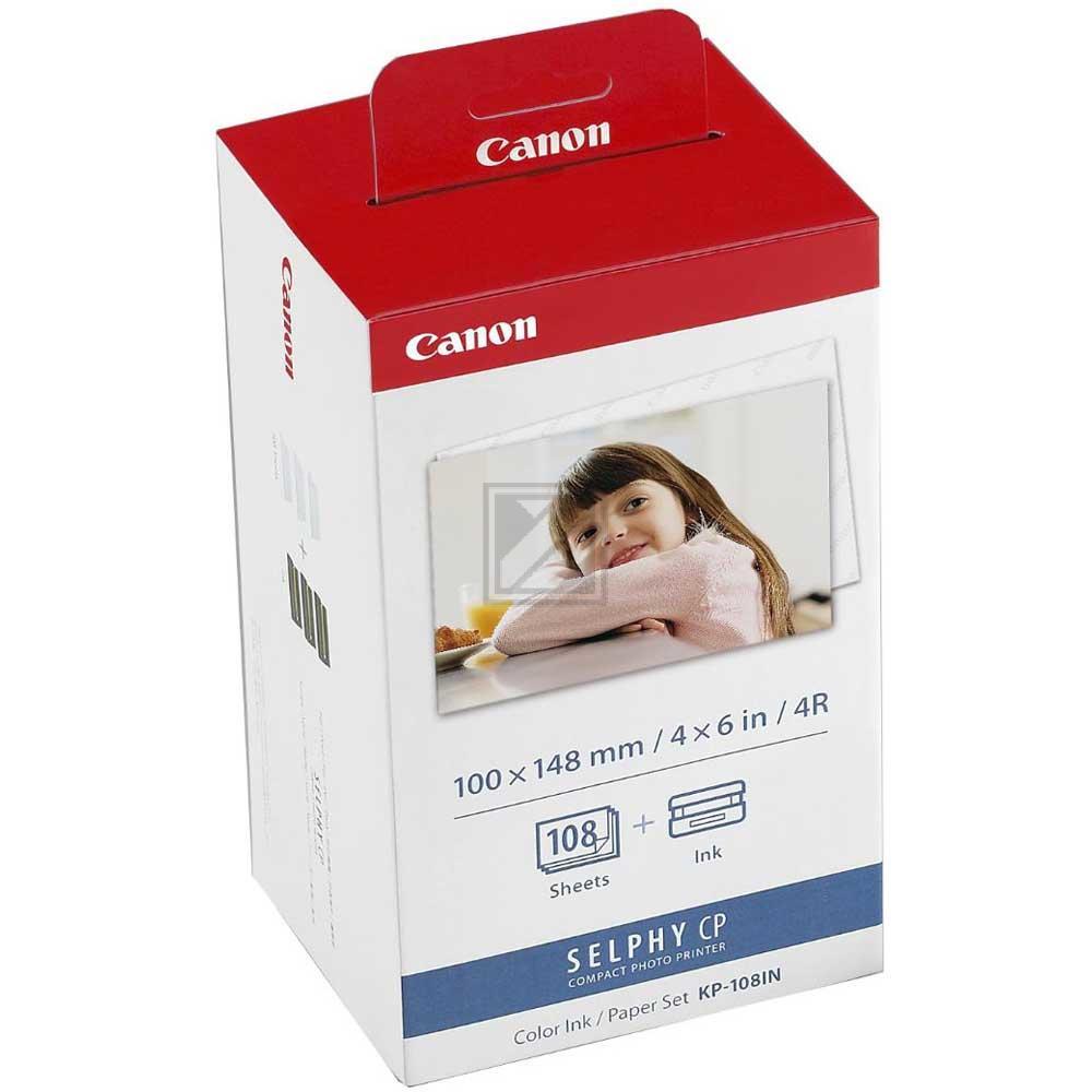 Original Canon 3115B001 / KP-108IN Tinte Color incl. 108 Blatt 100x148mm