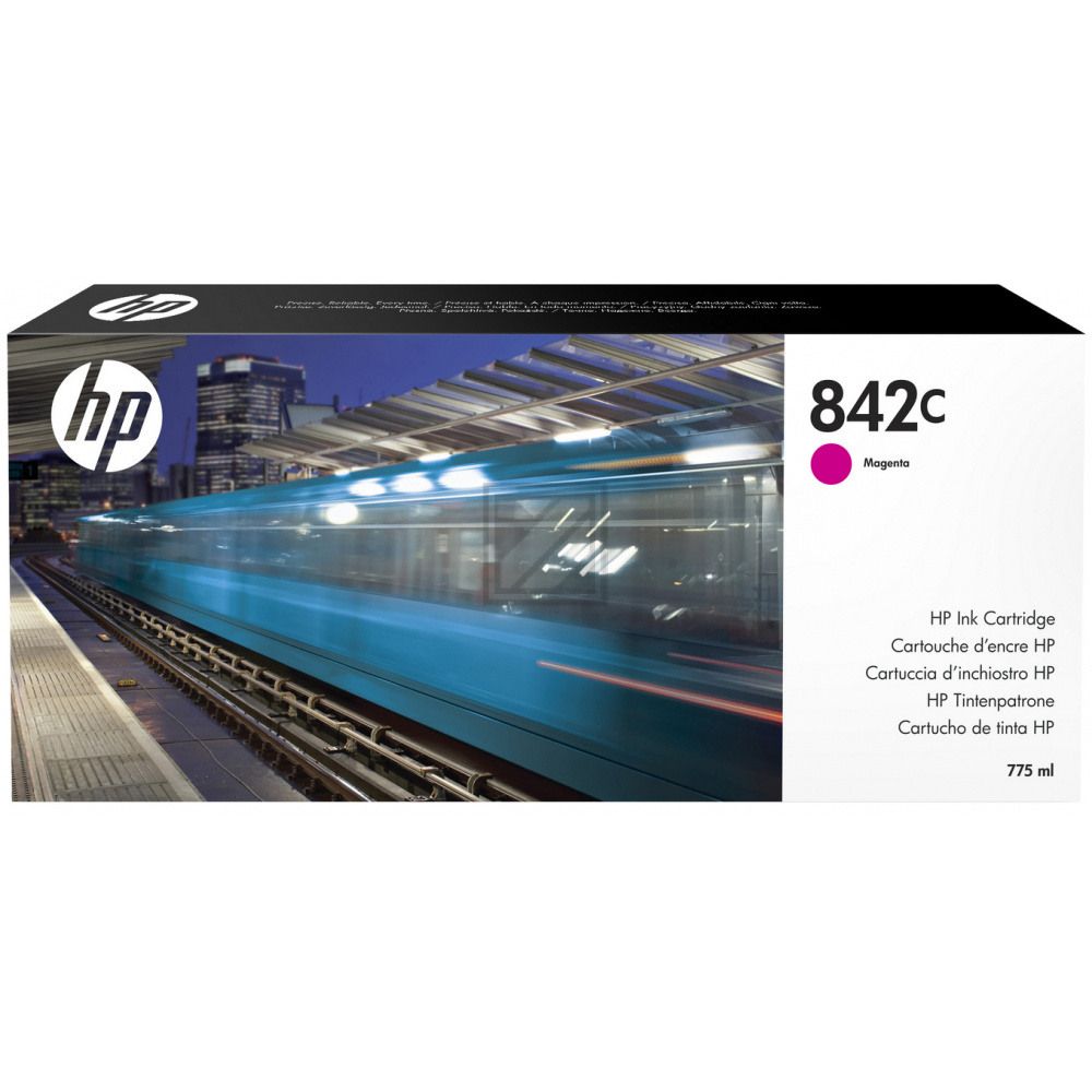 Original HP C1Q55A / 842C Tinte Magenta