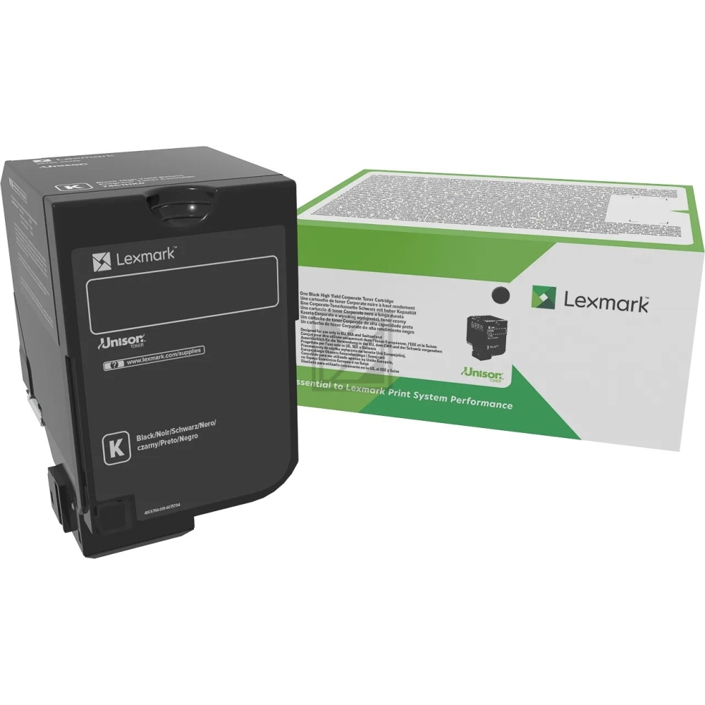 Lexmark Toner-Kit Corporate schwarz HC plus (74C2HKE)