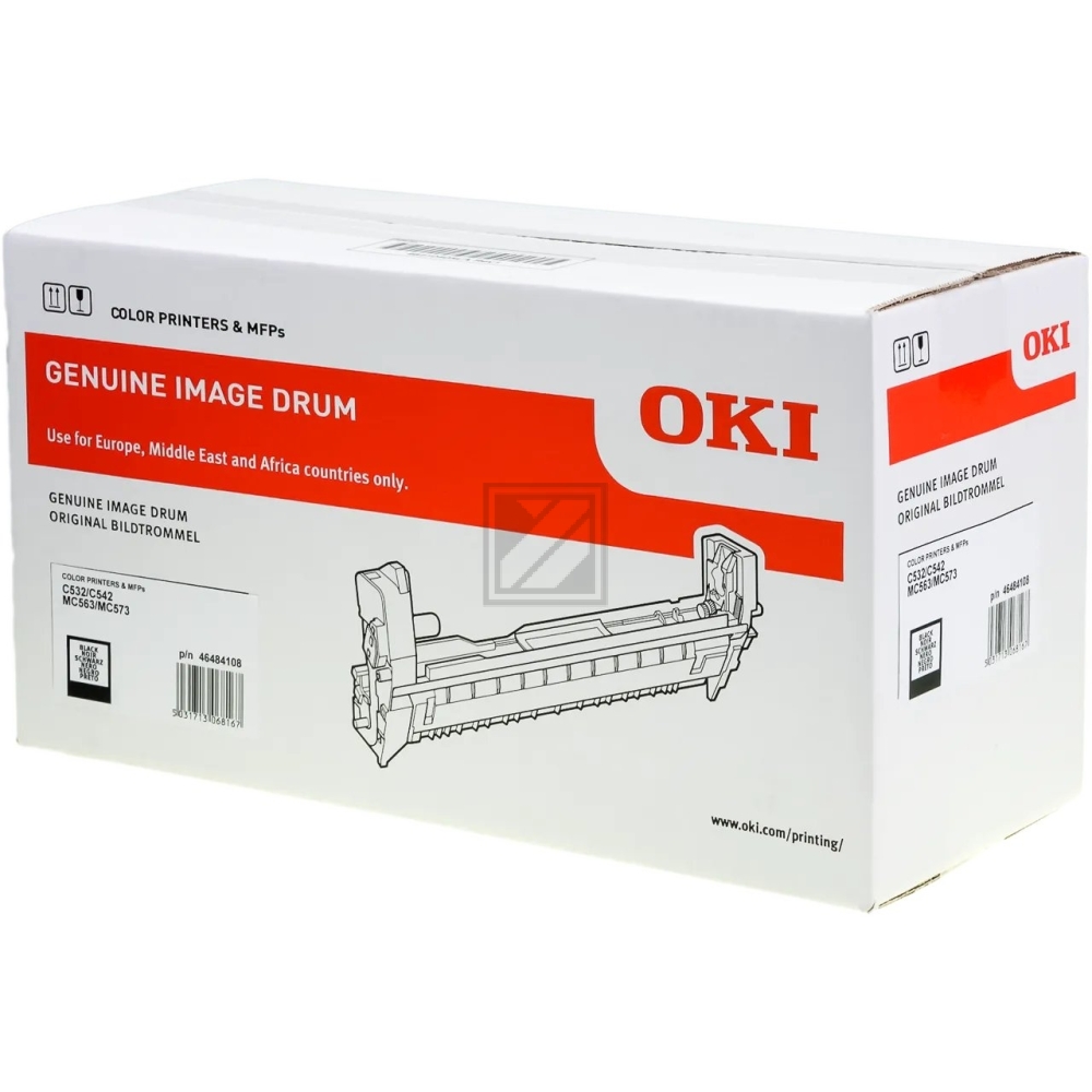 Original OKI 46484108 Bildtrommel Schwarz