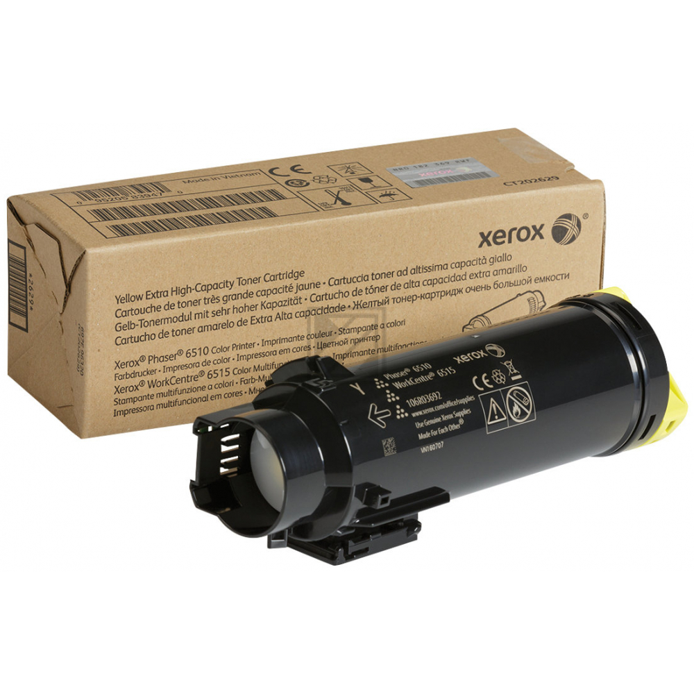 Original Xerox 106 R 03692 Toner Gelb