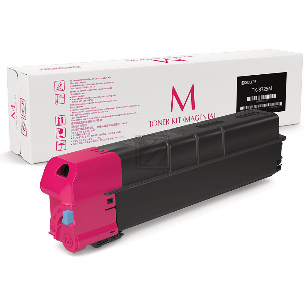 Original Kyocera 1T02NHBNL0 / TK-8725M Toner Magenta