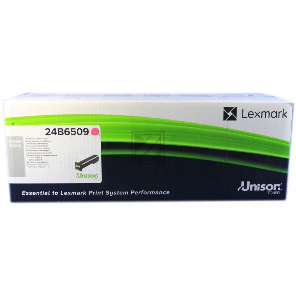 Original Lexmark 24B6509 Toner Magenta