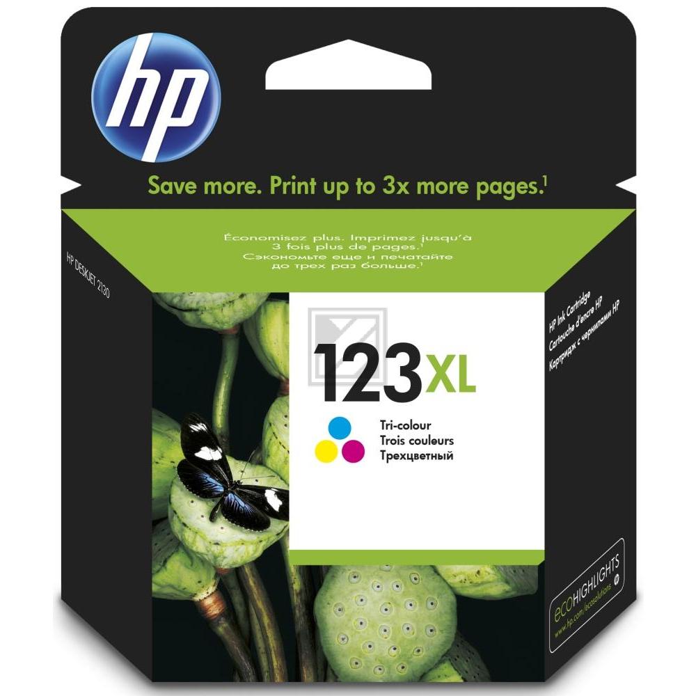 Original HP F6V18AE / 123XL Tinte Color