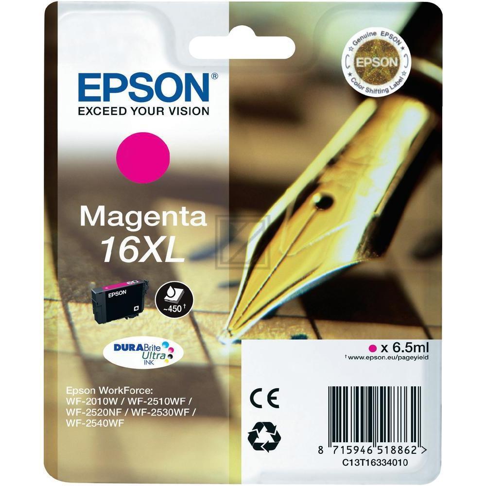 Original Epson C13T16334012 / 16XL Tinte Magenta XL