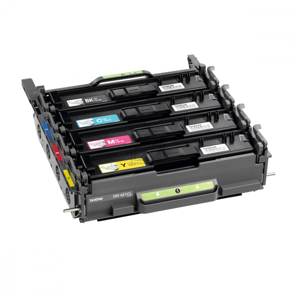 Original Brother DR-421CL Bildtrommel Schwarz, Cyan, Magenta, Gelb