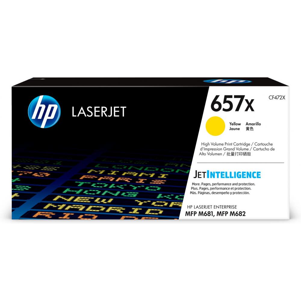 Original HP CF472X / 657X Toner Gelb