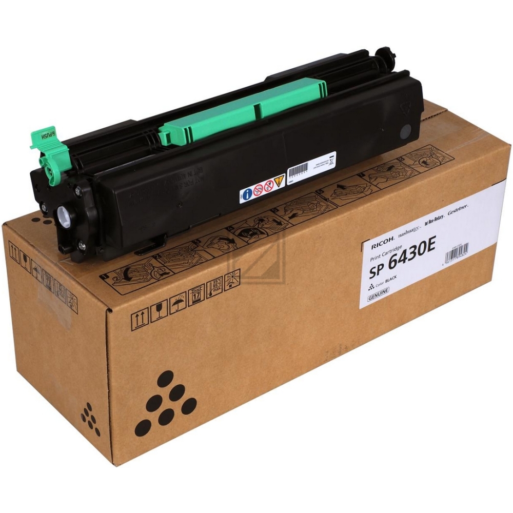 Original Ricoh 407510 / SP6430A Toner Schwarz