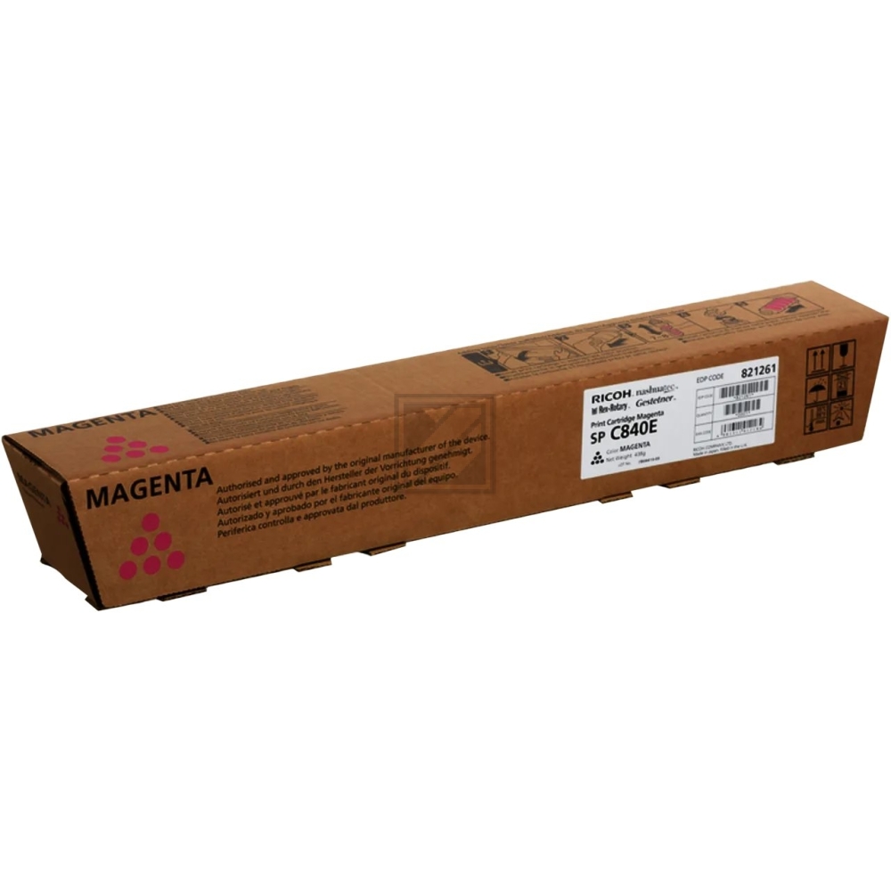 Original Ricoh 821261 / TYPESPC840A Toner Magenta