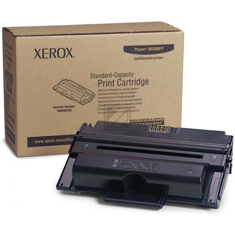 Original Xerox 108R00793 / 3635 Toner Schwarz