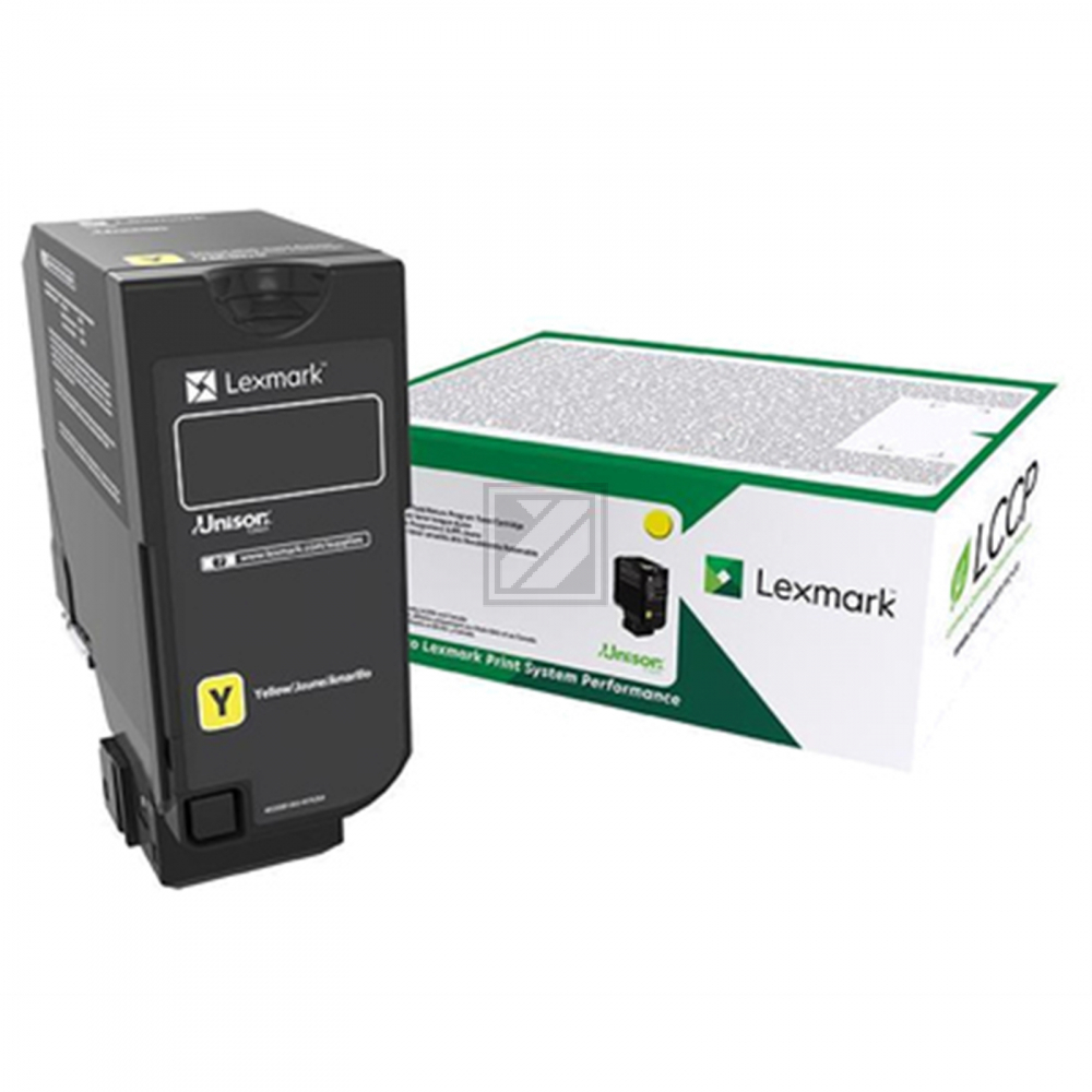 Original Lexmark 73B20Y0 Toner Gelb