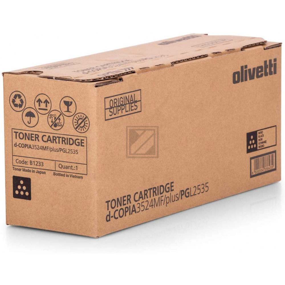 Original Olivetti B1233 Toner Schwarz