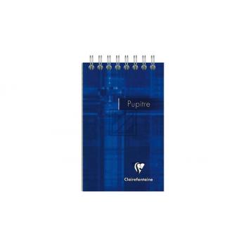 Clairefontaine Spiralnotizblock, 75 x 127 mm, kariert