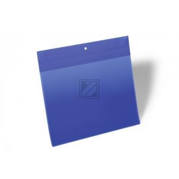 DURABLE Neodym-Magnettasche, DIN A4 quer, blau