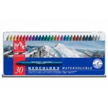 CARAN D'ACHE Aquarell-Wachsmalstift NEOCOLOR II, 30er Etui