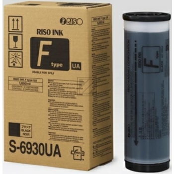 Original Riso S-6930E / F TYPE Tinte Schwarz 2er Set