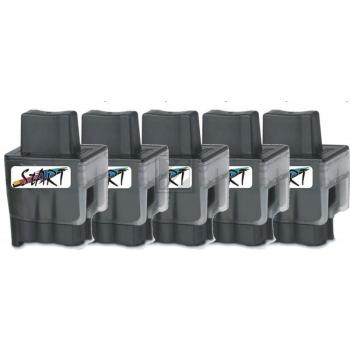 5 Compatible Ink Cartridges to Brother LC900  (BK, C, M, Y)