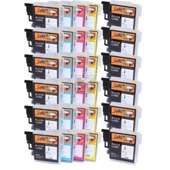 30 Compatible Ink Cartridges to Brother LC985  (BK, C, M, Y)
