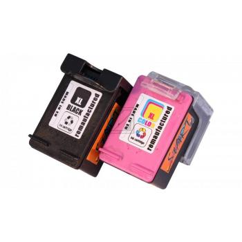 2 Compatible Ink Cartridges to HP HP302  (BK, Colours) XL