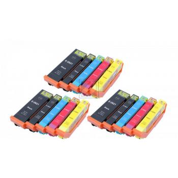 15 Compatible Ink Cartridges to Epson T2621 - T2634  (BK, PHBK, C, M, Y) XL