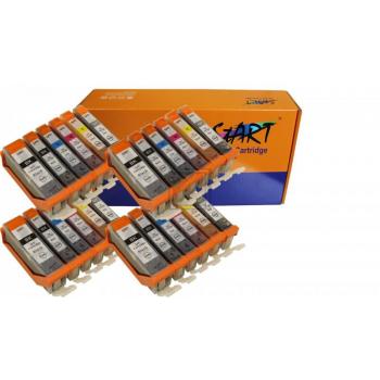 24 Compatible Ink Cartridges to Canon PGI-570 / CLI-571  (BK, PHBK, C, M, Y, GY) XL