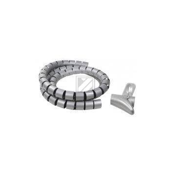 LogiLink Kabelbndler, 1,5 m, Durchmesser: 28 mm, grau