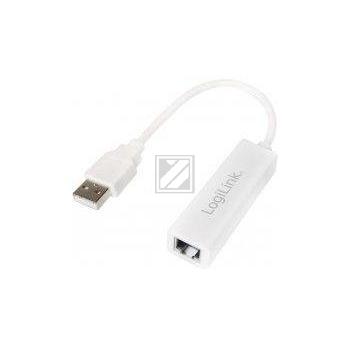 LogiLink USB 2.0 auf RJ45 Fast Ethernet Adapter, wei?