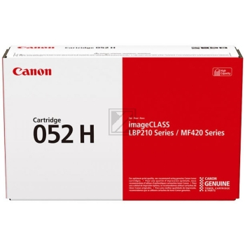 Original Canon 2200C002 / 052H Toner Schwarz
