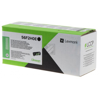 Original Lexmark 56F2H0E Toner Schwarz
