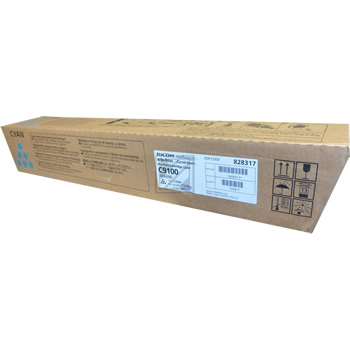 Original Ricoh 828317 Toner Cyan