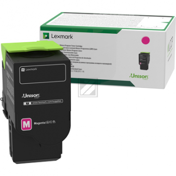 Original Lexmark 78C5UM0 Toner Magenta