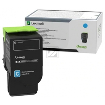 Original Lexmark 78C0U20 Toner Cyan