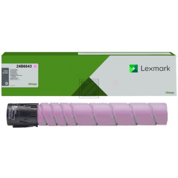 Original Lexmark 24B6843 Toner Magenta
