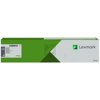 Original Lexmark 24B6843 Toner Magenta