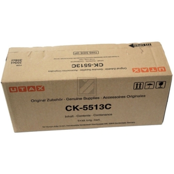 Original Triumph-Adler 1T02VMCUT0 / CK-5513C Toner Cyan
