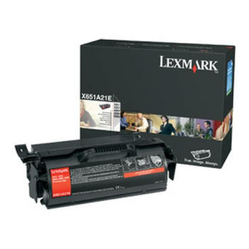 Lexmark Toner-Kartusche schwarz (X651A21E)
