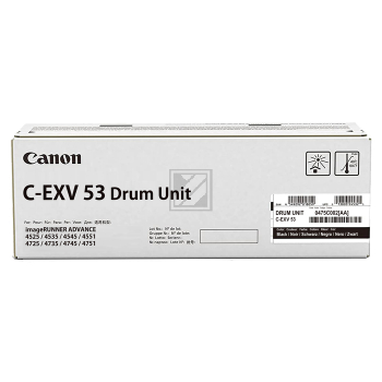 Original Canon 0475C002 / C-EXV52 Bildtrommel Schwarz