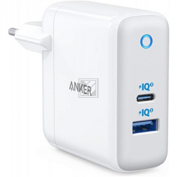 ANKER POWERPORT ATOM 3 ADAPTER A2322G21 USB-C 45W/-A15W weiss
