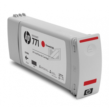 Original HP B6Y32A / 771C Tinte Rot 3er Set