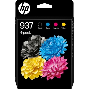 HP Tintendruckkopf gelb, magenta, schwarz, cyan (6C400NE, 937)